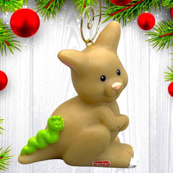 Little People Kangaroo 2.75" ONE OF A KIND Christmas Tree Ornament - Picture 1 of 3